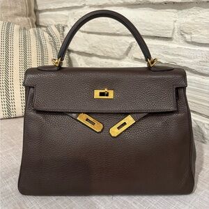 Hermes Kelly 32 Retourne Clemence GHW